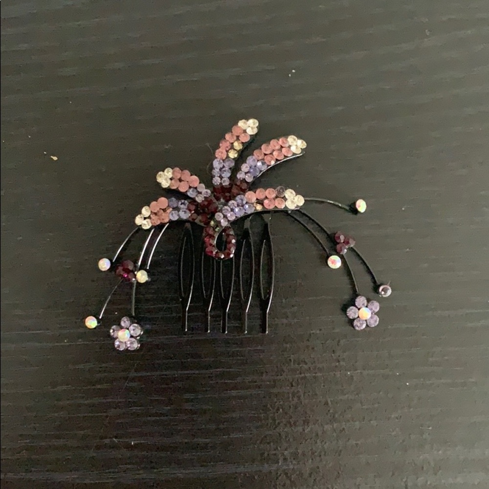 Purple Hair Comb